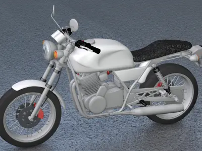 Classic Motorcycle Collection 3D model