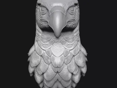 vulture 3D print model