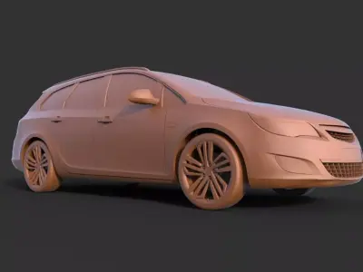 Opel Astra Tourer 3D print model
