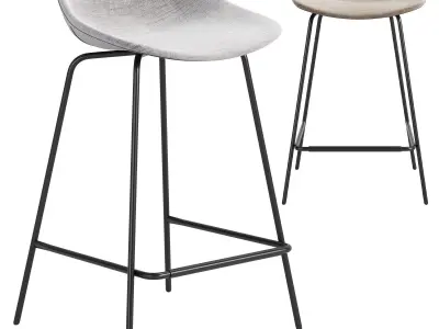 Bar stool SHT ST19 SF1 S29 1 3D model