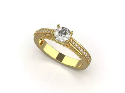 ring code 34 3D print model