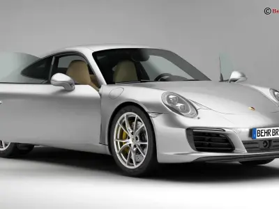 Porsche 911 Carrera 2017 3D model