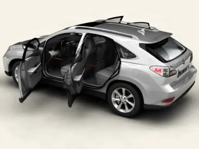 Lexus RX 2010 3D model