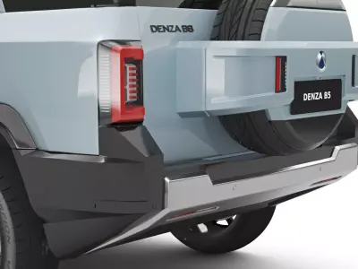 2026 BYD DENZA B8 with Interior 3D model