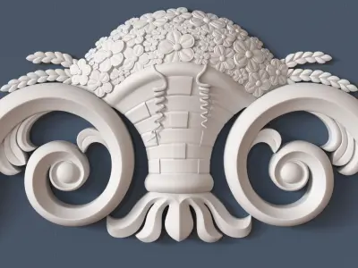 Decorative Onlay 3D model 3