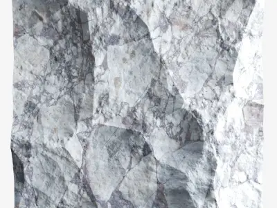 176-RockPanel piece of rock 3D model