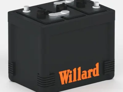 WWII US battery Free 3D print model