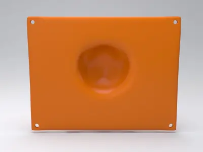 angry dog 3D print model