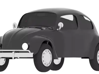 Beetle Classic Free 3D model