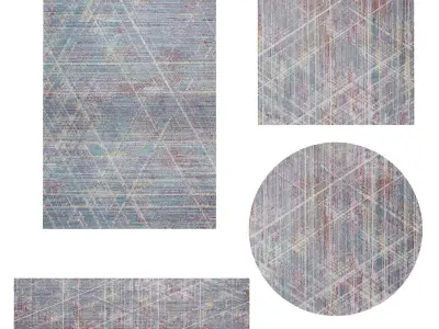 Rugs No 84 Low-poly 3D model