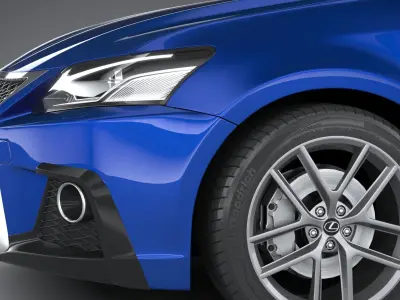 Lexus CT 200h 2020 3D model