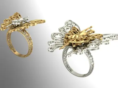 ballerian fairy 3D print model