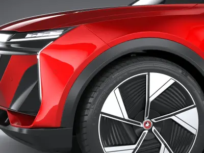 Generic SUV v1 2023 3D model