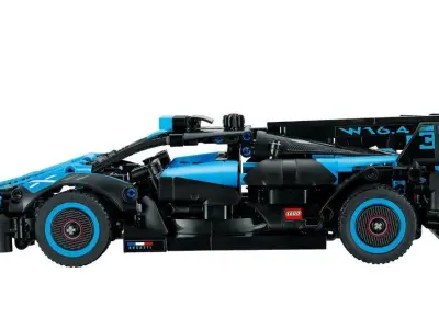 PixelBricks3D - LEGO Bugatti Bolide Agile Blue 3D print model