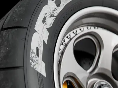 Toyo Proxes TQ 345 40 R17 3D model