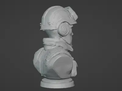Valour Korps - Engineer Bust 3D print model