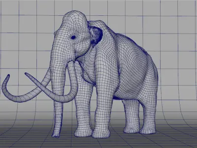 Mammoth Maya 3D model