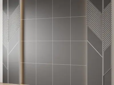 Wall Panel 03 3D model