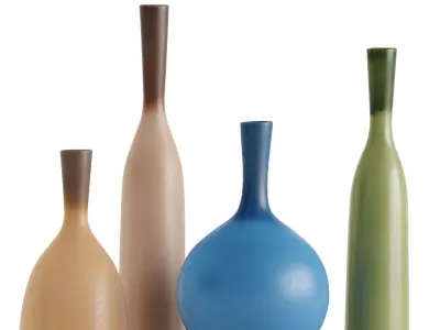 Provence Soft Gradient Vase 3D model