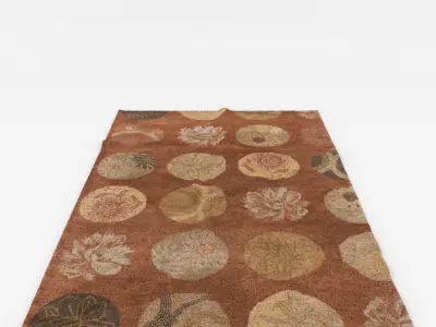 Rugs No 208 Low-poly 3D model