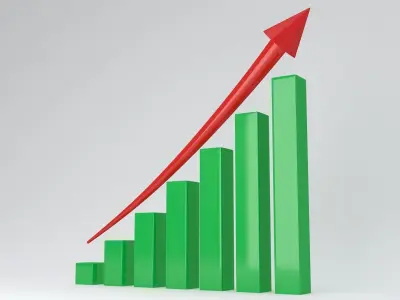 Trend Arrow 01 3D model