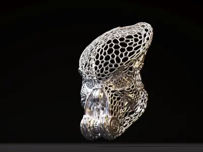 Predator Mask 3D print model