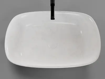 Luxurious Wash Basin 3D Model Free 3D model