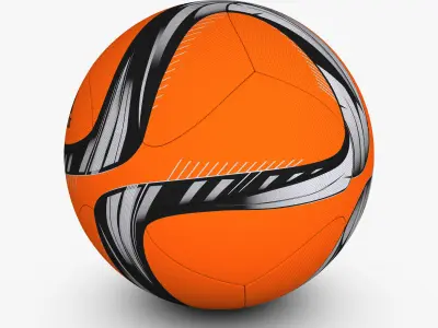 Soccer Ball Adidas Conext15 3d Model Low-poly 3D model