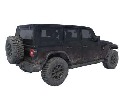 Jeep Wrangler Rubicon 3D model