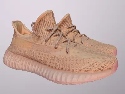 ADIDAS YEEZY 350 V2 SHOES PBR Low-poly 3D model