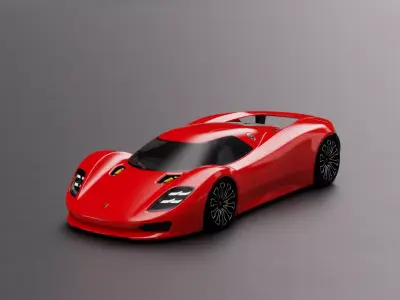 Porsche 917K Concept Car 3D model