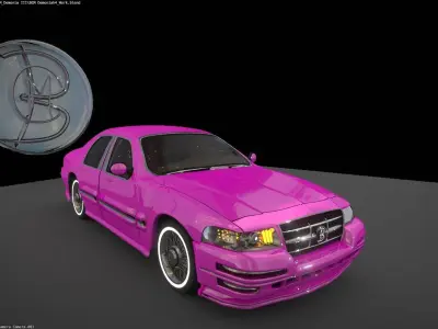 Generic Sedan -  Cruiser 3D model