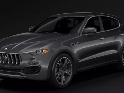 Maserati Levante S Q4 GranLusso 2017 3D model