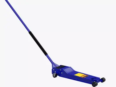 Jack Blue Floor Low-poly 3D model