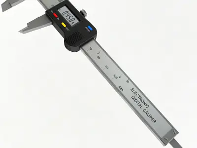 Digital Caliper 3D model