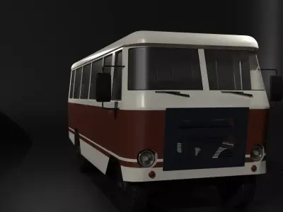 bus coach 3D model