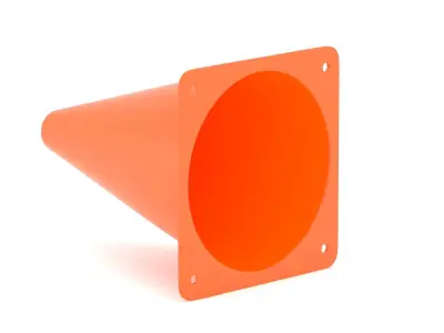 Athletics Breakline Cone 3D model