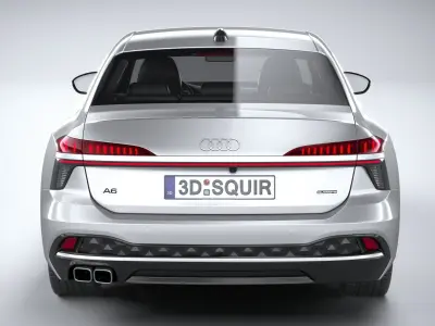 Audi A6 Sedan Regular 2026 3D model