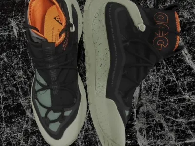 NIKE ACG TERRA ANTARKTIK SUMMIT CYBERPUNK 3D BOOTS Low-poly 3D model