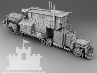 Truck survivors 3D print model