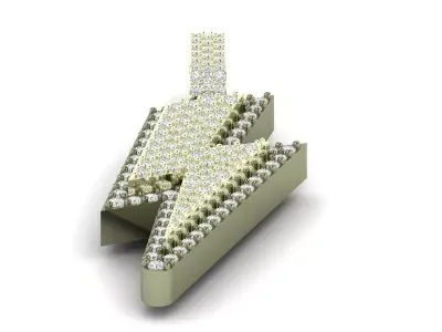  Diamond Pendant  3D print model