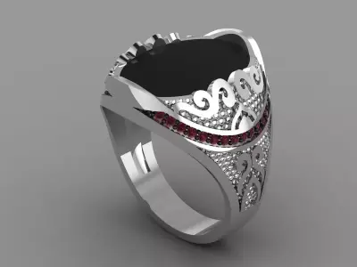 NEO MAN RING MODEL20 3D print model