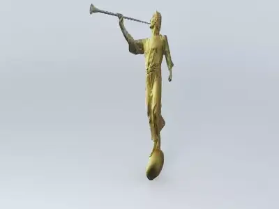 Angel Moroni Modelo 10 Free 3D model