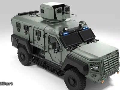 Roshel Senator 3D print model