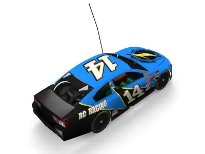 Game Ready RC Sedan Racecar Low-poly 3D model