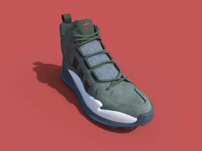 Adidas sneakers F1-3 LE 3D model