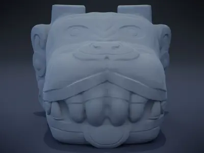 Xolotl - Aztec Deity 3D print model
