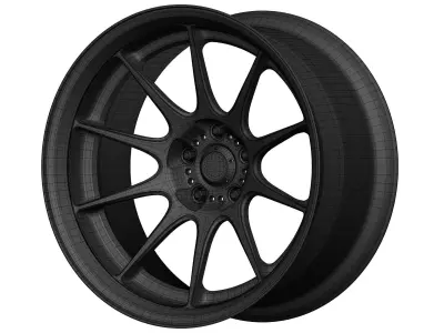 Konig Dekagram Aftermarket Wheel Low-poly 3D model