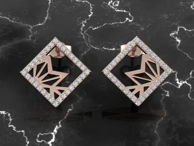 Earring Jewelry 3D print model purchase