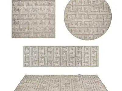 Rugs No 664 Low-poly 3D model